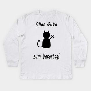 Alles Gute zum Vatertag! Kids Long Sleeve T-Shirt